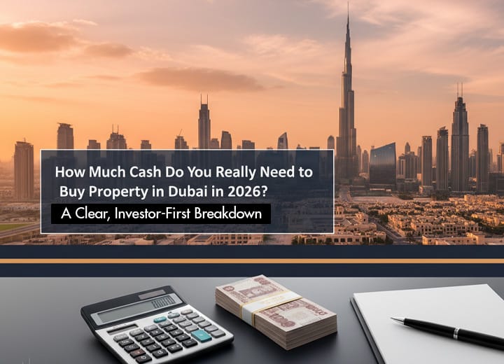 how much money needed to buy property in Dubai