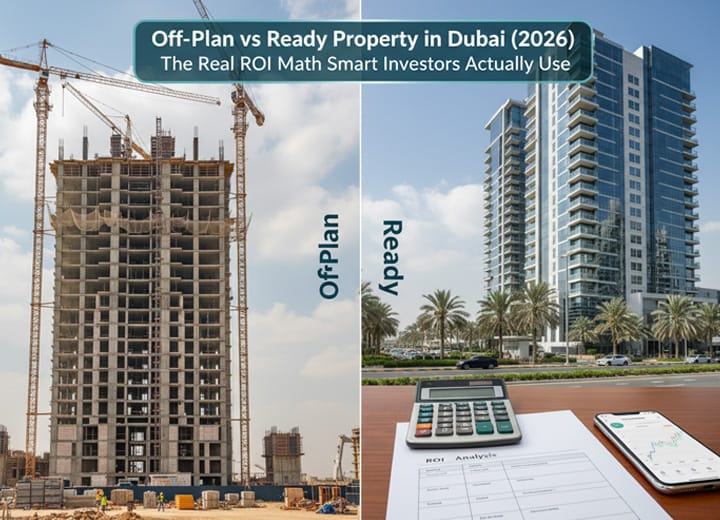 off-plan vs ready property Dubai